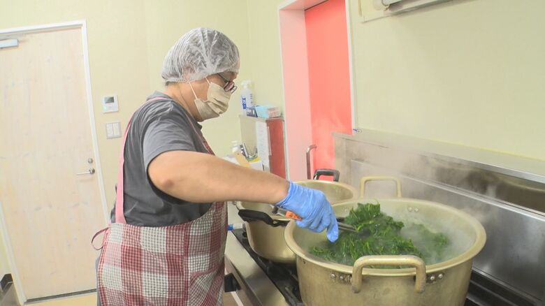 山古志のヨモギを加工・販売