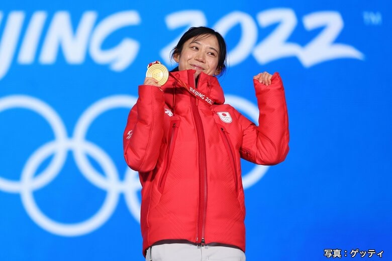 北京オリンピックでは個人種目で金メダル獲得