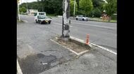 【速報】倉敷市で１６歳の少年運転の原付バイクが電柱に衝突　少年は意識不明の重体【岡山】