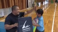 ラグビー日本代表・竹内柊平選手が宮崎市でスポーツ教室 子供たちと交流し魅力を伝える