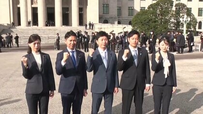 【特別国会召集】北海道選出の自民新人議員らが初登院「突破力持って政治に立ち向かう」意気込み語る～中道議員は奮起誓う「前に進んでいくしかない」18日午後に高市首相指名へ