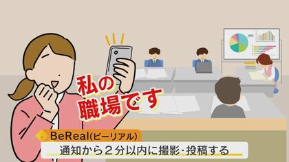 『思いっきり情報漏洩してる』銀行員がSNSに不適切投稿 『BeReal』使用 若者に人気のアプリとは【福岡発】