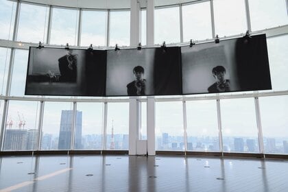 The Beatles 来日記者会見 秘蔵写真パネル ザ・ビートルズ