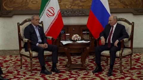 プーチン大統領がイランのペゼシュキアン大統領と会談　イランに対して「必要な物資を供給している」
