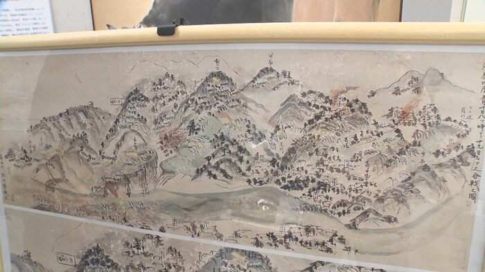 戊辰戦争時の様子が描かれた絵図