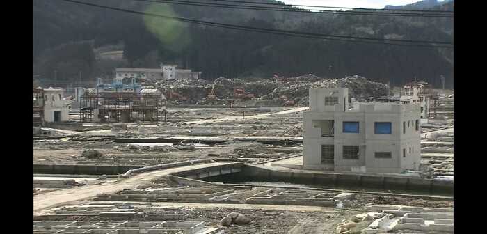 安部さんが撮影した東日本大震災被災地