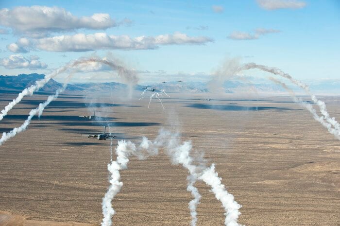 米空軍の訓練施設などがある「エリア51」はUFO関連で知名度が高い(写真:米空軍)