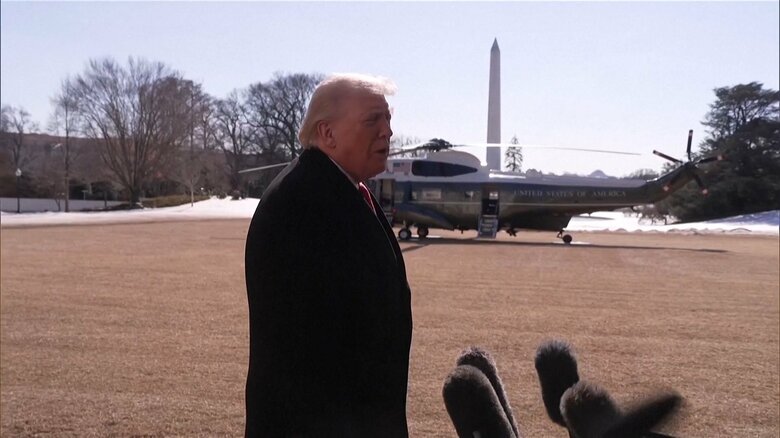 トランプ大統領がイラン周辺海域へ追加の空母派遣を指示　核開発交渉が決裂した場合「必要になる」と説明｜FNNプライムオンライン