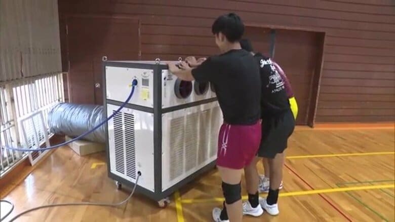 避難所指定なのにエアコン設置わずか1棟 危険な暑さ続く中、小中学校体育館のエアコン設置率 全国最低の0.4%|FNNプライムオンライン