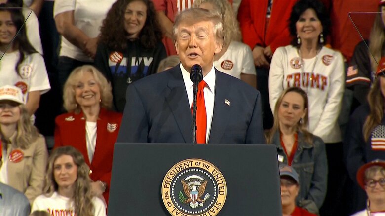 トランプ大統領　自身の任期が終わるまでに太平洋か大西洋を“トランプ海”に　改称に意欲示す｜FNNプライムオンライン
