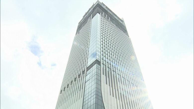 高さ211mで高層階には“コンラッド”…『ザ・ランドマーク名古屋栄』で上棟式 2026年夏頃に営業開始予定｜FNNプライムオンライン