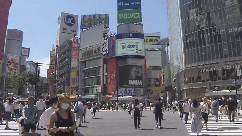 東京都で新規感染者“107人”の衝撃...若者の街・渋谷はどう捉えた？「第二波」「休業再要請」の不安も｜FNNプライムオンライン
