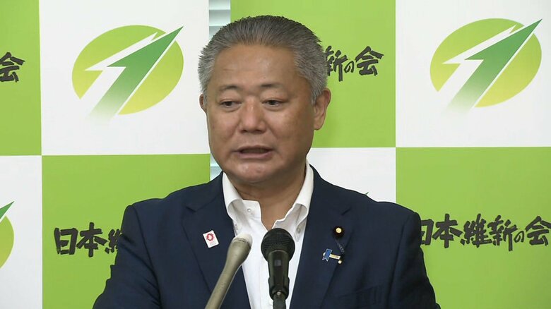 維新･馬場代表「会期末になれば前例慣例で不信任。飽き飽きした」立憲を批判｜FNNプライムオンライン