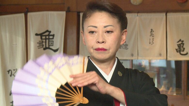 芸者・真珠子さん