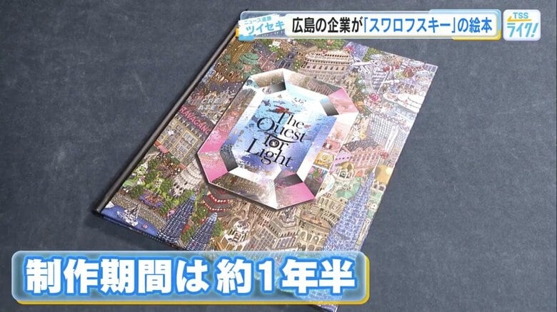 約1年半かけて制作した絵本『The Quest for Light』