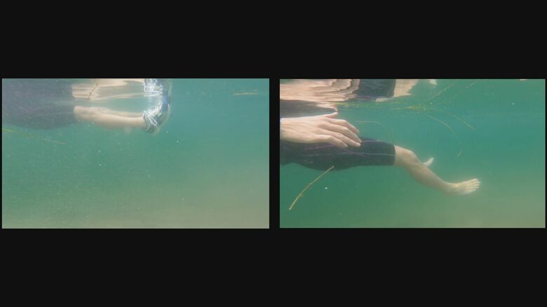 靴やサンダルを履いていた方が浮かびやすい