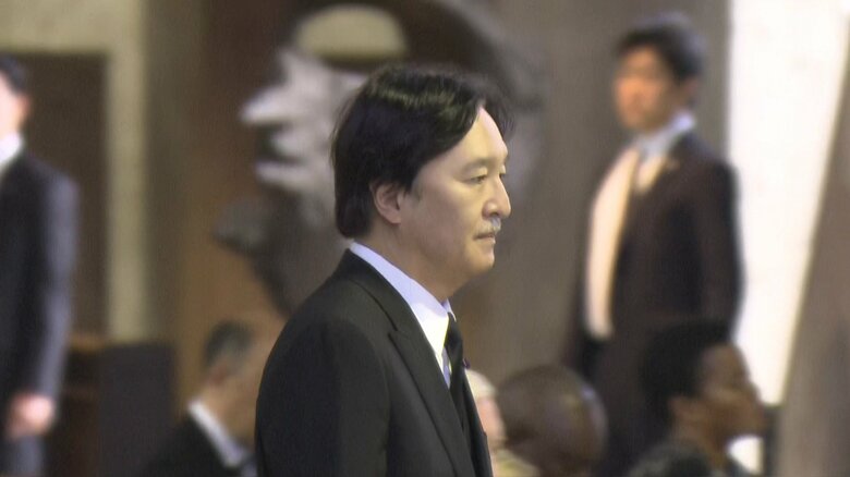 ローマ教皇フランシスコの追悼ミサに参列された秋篠宮ご夫妻