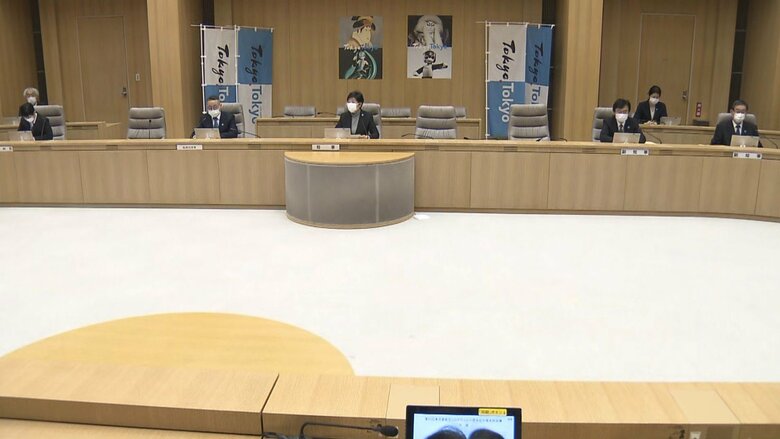 新型コロナに関する対策本部会議(午後4時半 都庁)
