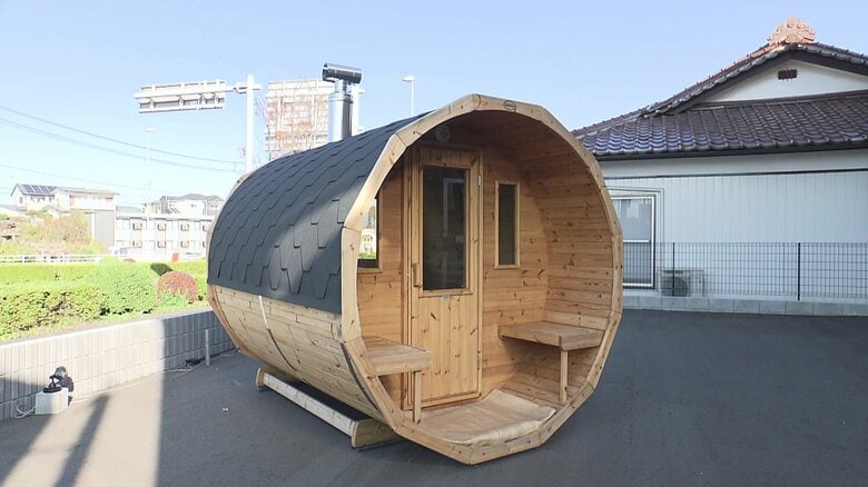 県産ヒノキを使ったメイドイン福島のバレルサウナ