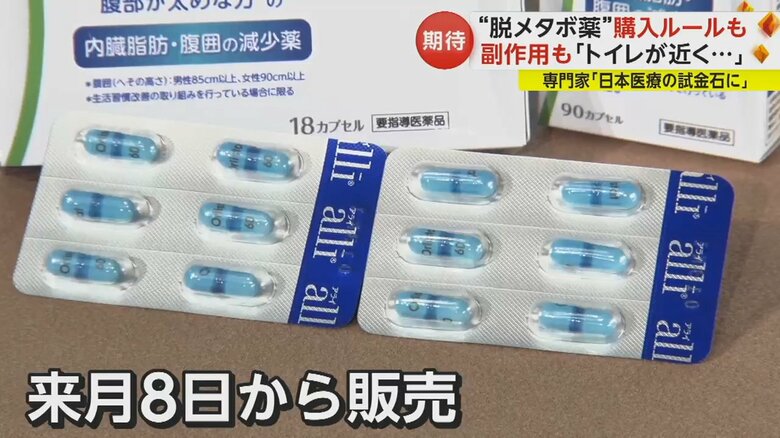 4月8日から販売される内臓脂肪減少薬「アライ」