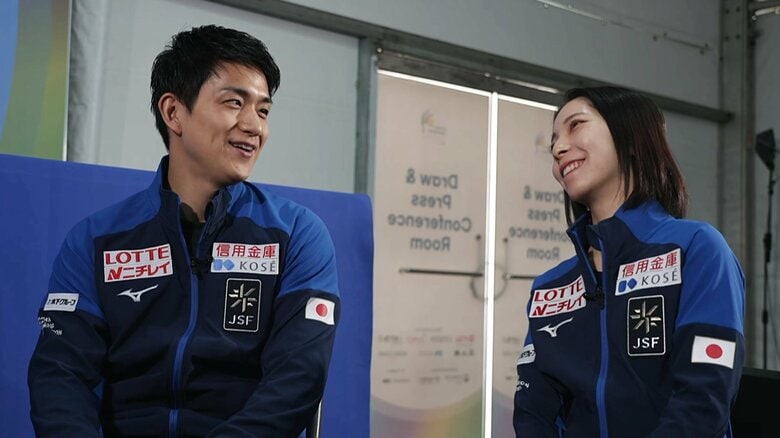 世界選手権に向けて意気込みを語る2人