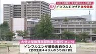 全校生徒2割ほどの約90人の感染判明　大分大学附属中学校インフルエンザで学校閉鎖
