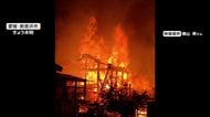 消防への通報に「また火事が」　農業用倉庫が全焼　1月の山火事から不審火疑いの火事相次ぐ　愛媛
