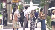 富山県内に6日連続の熱中症警戒アラート 富山市で34.2℃観測