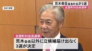 全国町村会長選挙 荒木泰臣嘉島町長が3選【熊本】