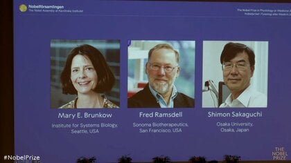 ノーベル生理学・医学賞受賞決定の坂口志文特任教授が午後8時から会見へ　大阪大学