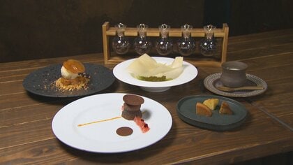 秋を満喫できるスイーツとブックカフェ　コンクール受賞パティシエの「スイーツコース」と店主「ジャケ買い」おすすめの本と出会える場所