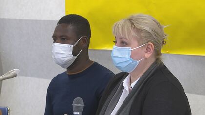 ウクライナから避難の夫婦が会見　他国で人種差別に直面…知人いなくても新生活「本当に幸せ」【新潟発】