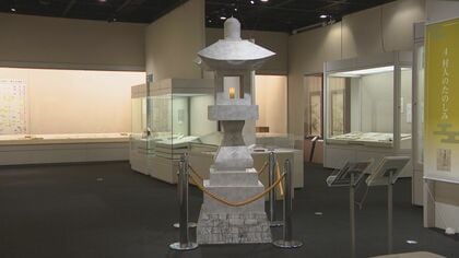 村の入口に建てられた“常夜灯”など…江戸時代の村と人々の暮らしを紹介する展示会 古文書など約160点を展示