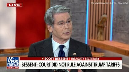 「トランプ大統領の交渉手段を奪った」アメリカ財務長官が連邦最高裁の相互関税“違法”判断を非難　“貿易合意の順守”を呼びかけ