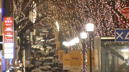 東京は10年ぶり“雨のクリスマスイブ”で真冬の寒さ　兵庫・城崎温泉では但馬牛ハンバーグや松葉ガニが当たるイベント