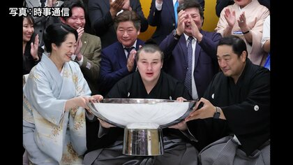 「自分らしくいきたい」初優勝の安青錦が一夜明け喜び語る　“史上最速”大関昇進確実に「全く考えてないですね」