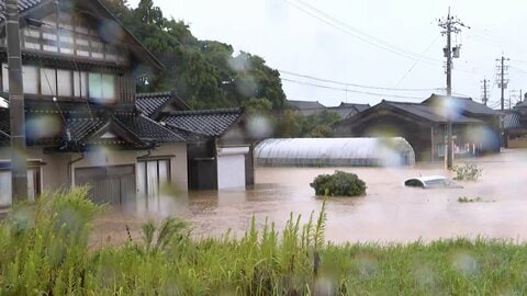 石川・富山の「レベル5大雨特別警報」を「レベル3大雨警報」に切り替え　気象庁　土砂災害や今後の気象情報に注意