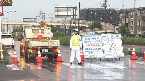 千葉市のアンダーパスで全国初の大雨による“予防的通行止め”　前回の死亡事故現場にレベル4「大雨危険警報」