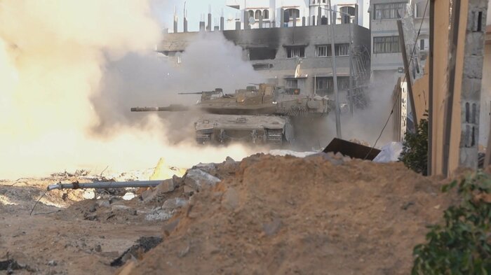ガザ地区はイスラエル軍攻撃により荒廃している