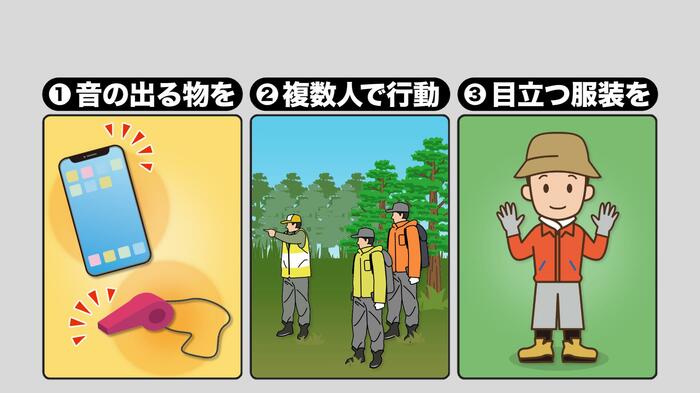 山菜採りに出かける際に気をつけてほしいこと