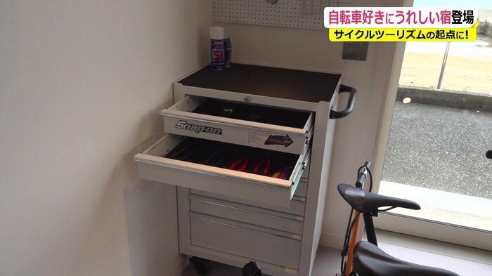 プロ用工具も備える