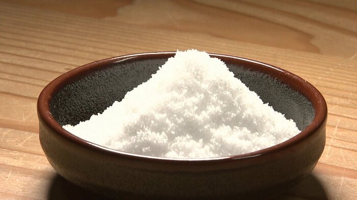 会津山塩　ワカサギの天ぷらと相性ピッタリ