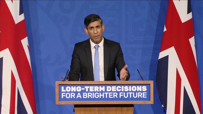 イギリスでは人気が低迷するスナク首相