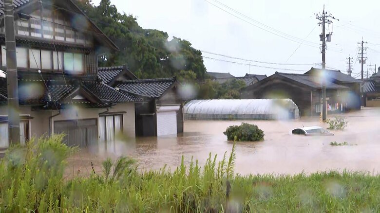 石川・富山の「レベル5大雨特別警報」を「レベル3大雨警報」に切り替え　気象庁　土砂災害や今後の気象情報に注意｜FNNプライムオンライン