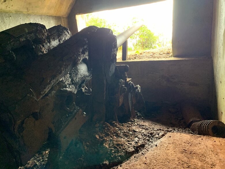 “秘密の地下壕”から海に向けられた旧日本軍の大砲　世界遺産の南洋の島に残る第2次世界大戦の戦跡　戦後80年｜FNNプライムオンライン