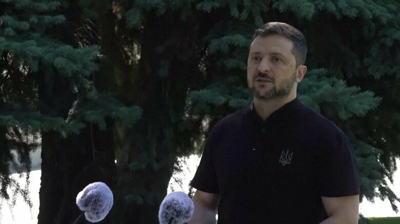 ゼレンスキー氏、ロシアとの首脳会談めぐり「9月1日まで待つ」｜FNNプライムオンライン