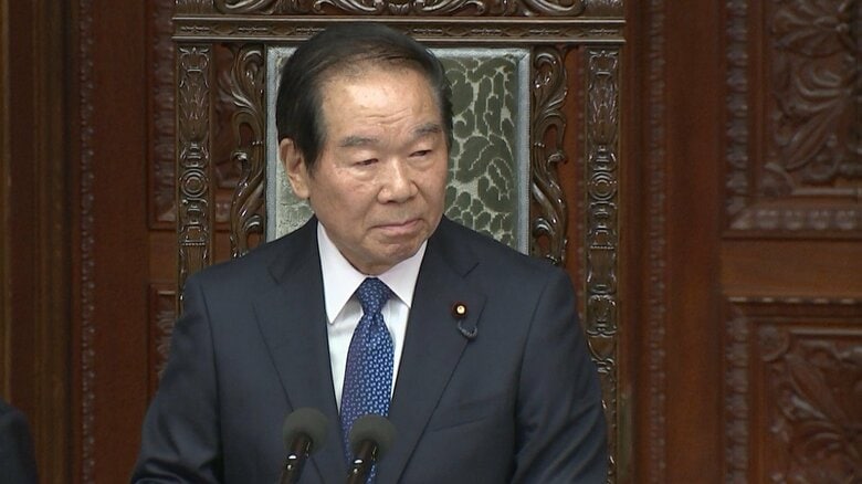 細田氏死去「痛恨の極み」後任の額賀衆院議長が談話発表　皇位継承「思いを引き継ぐ」｜FNNプライムオンライン