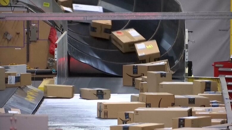 アメリカ郵政公社、最大顧客のアマゾンと契約更新　委託量8割維持で合意し「最悪のシナリオ」回避｜FNNプライムオンライン
