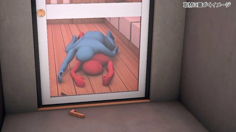 ドアたたいて“助け”求めたか 死亡の30代夫婦の手に「皮下出血」…専門家「ドアノブ外れると大人でも開けられない」赤坂サウナ火災|FNNプライムオンライン