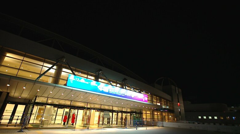 2023年の全日本選手権の会場、ビッグハット(長野・長野市)
